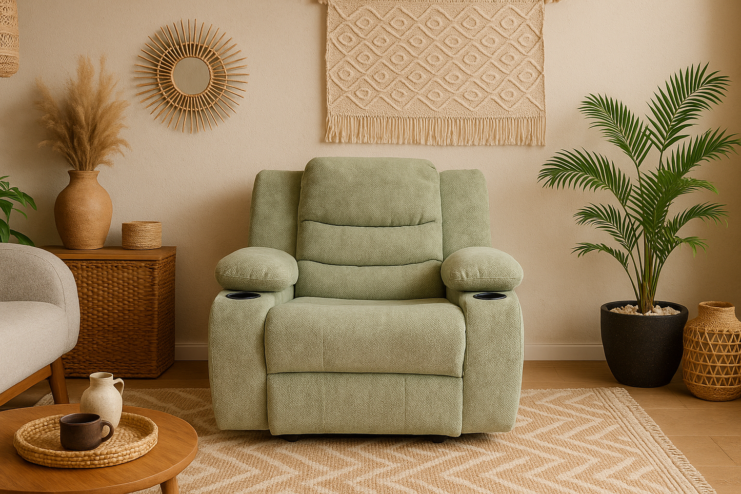 Linovera Recliner Green