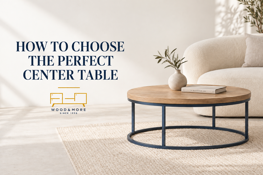 How to Choose the Perfect Center Table for Your Living Room