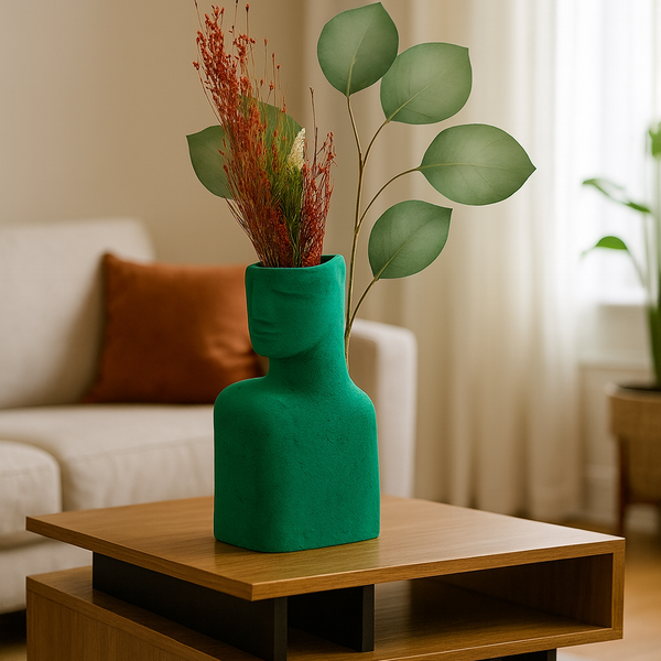 Emerald Breeze Vase - Home Decor