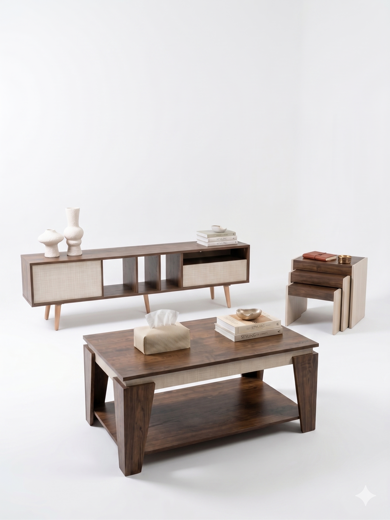 Cozy Corner Bundle Living Room Full Set