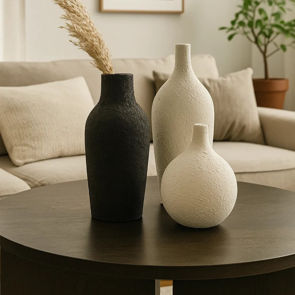 Ebon &amp; Ivory Set- Home Decor