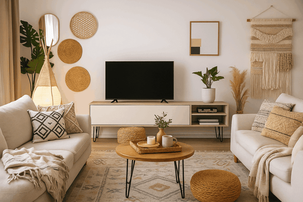 Leonardo TV-Table Beige