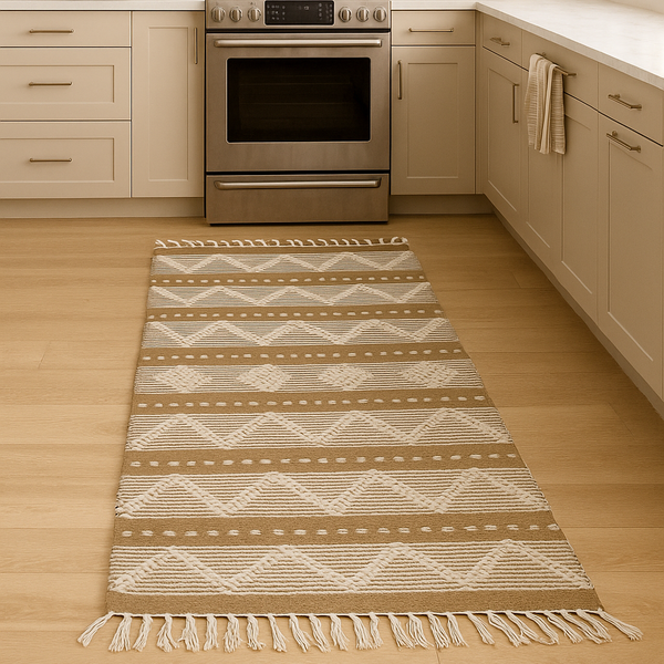 Beige Horizon Kiliim - Home Decor