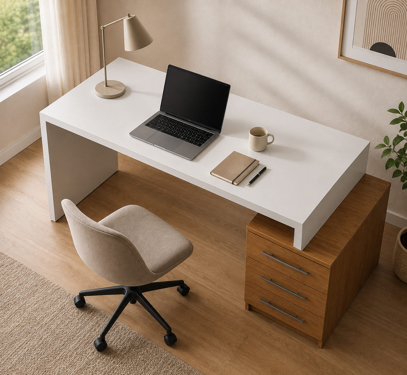 Shaw Desk Storage