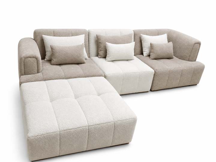 Pouvana l-shape corner sofa - Woodandmore
