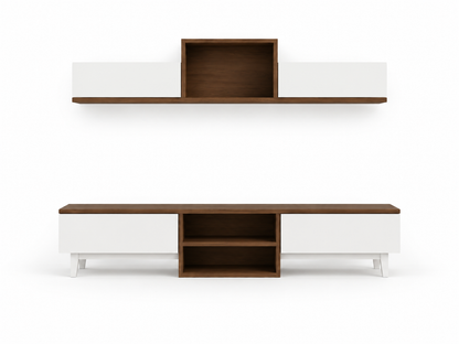 Double up tv table