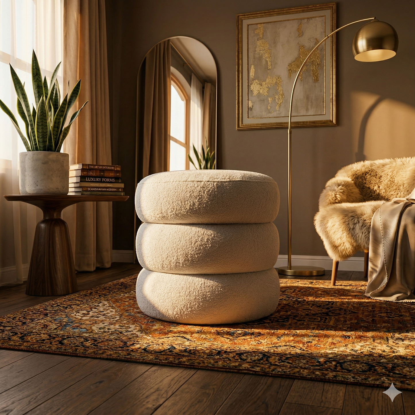 Smart pouf