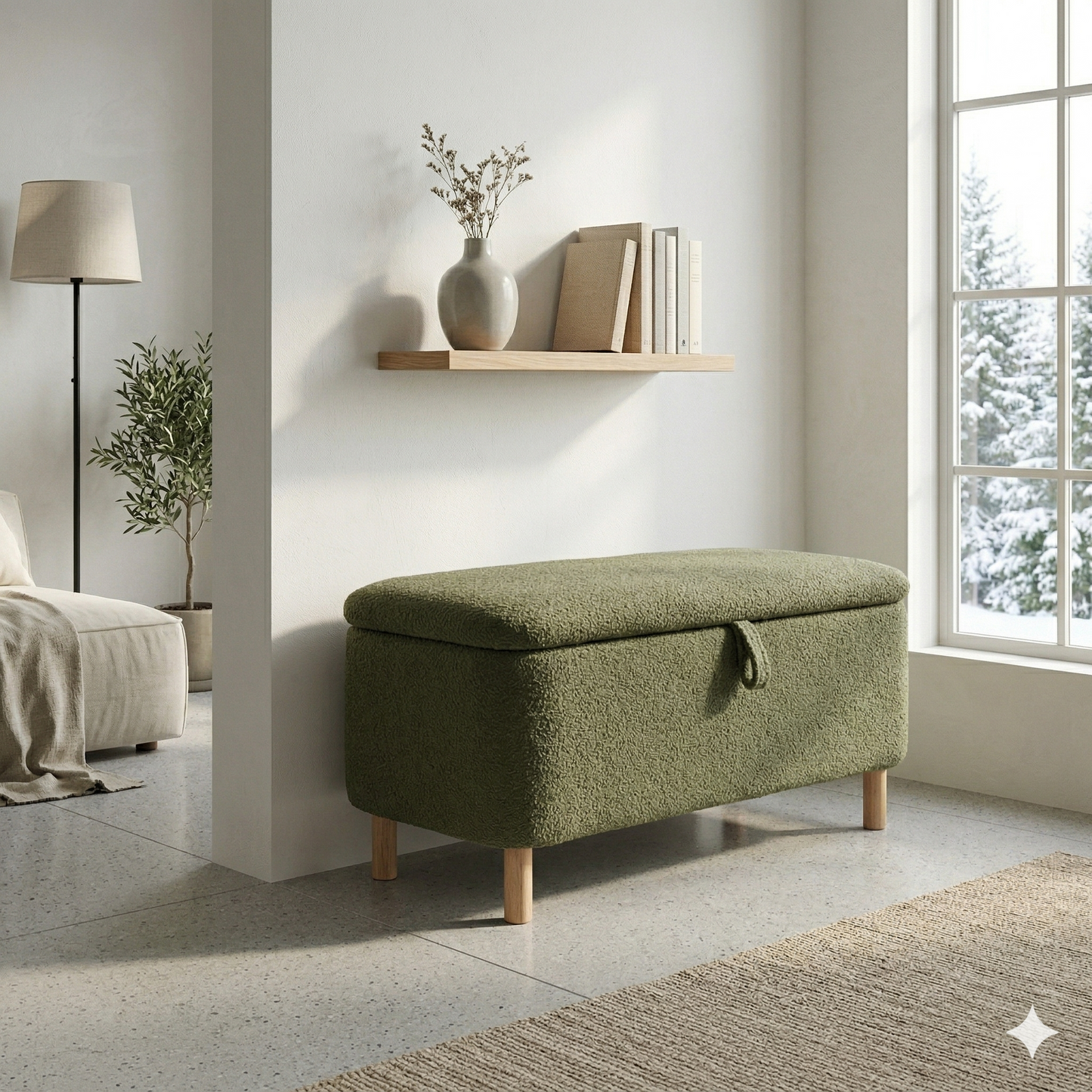 Simple pouf