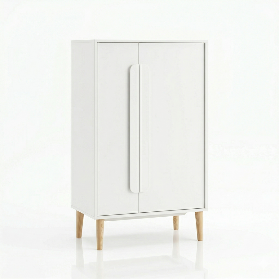 Door&Door Shoe Rack-White