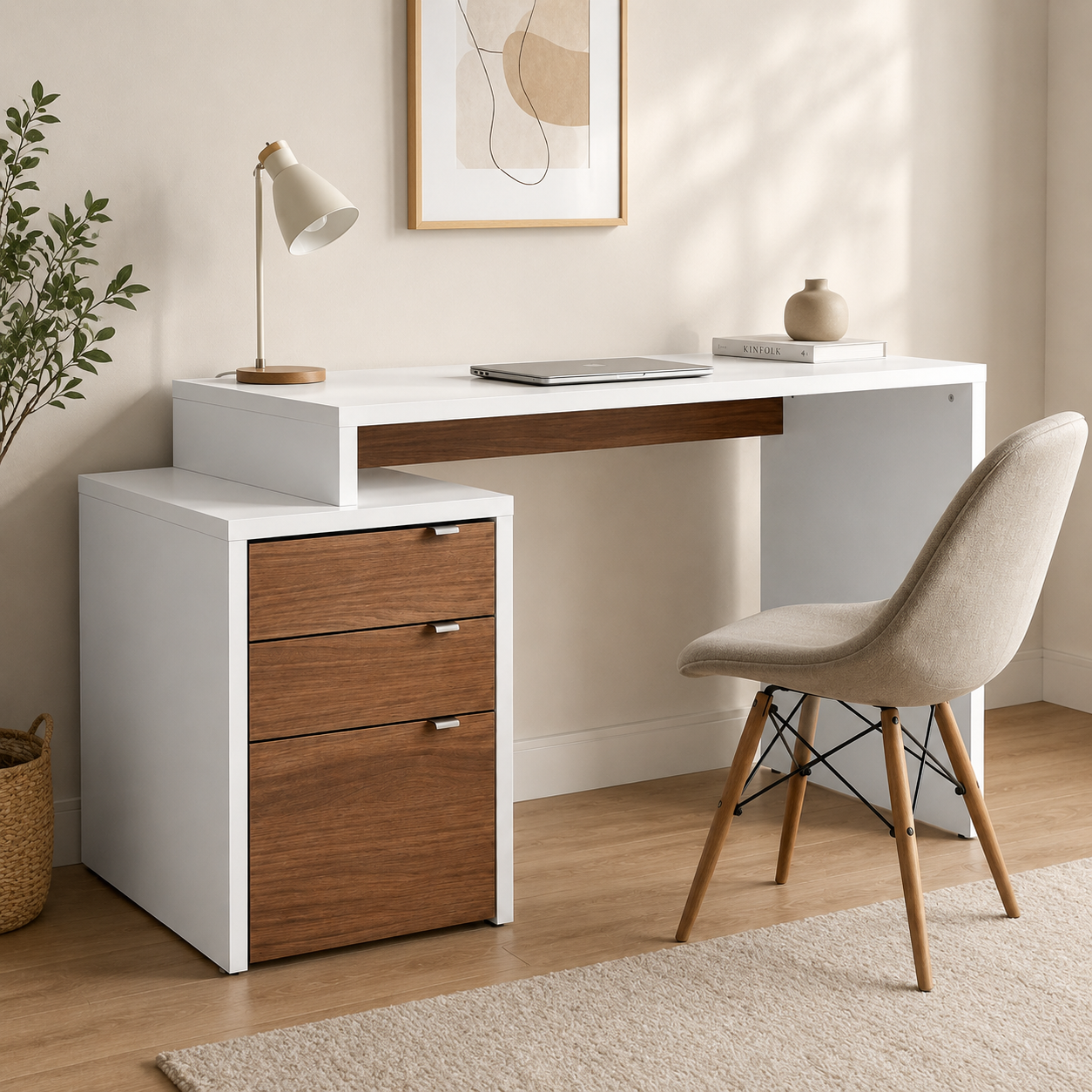 Lines Desk Storage