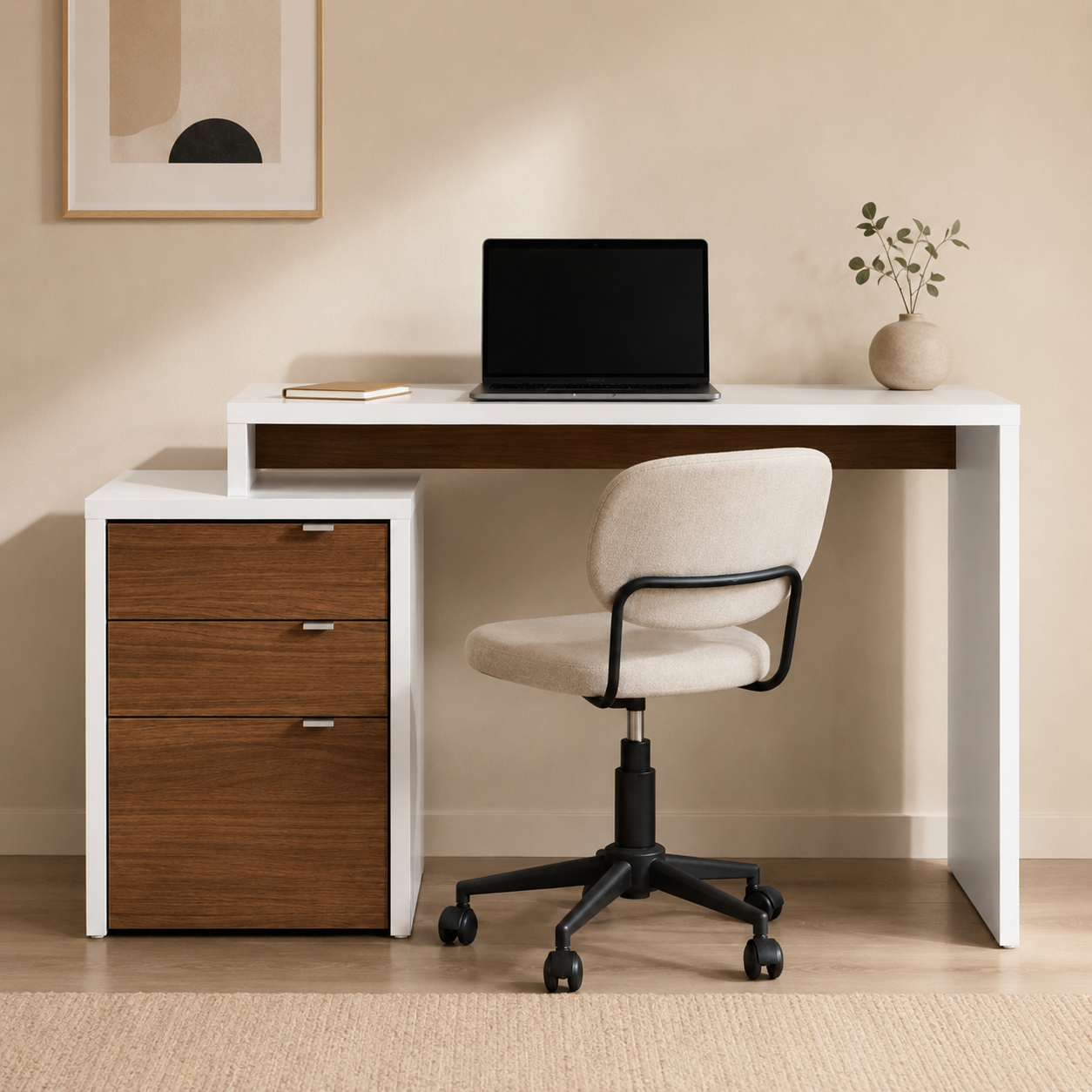 Lines Desk Storage