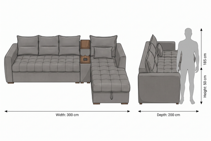Luna Corner Sofa