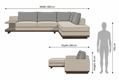 Magnora Corner Sofa