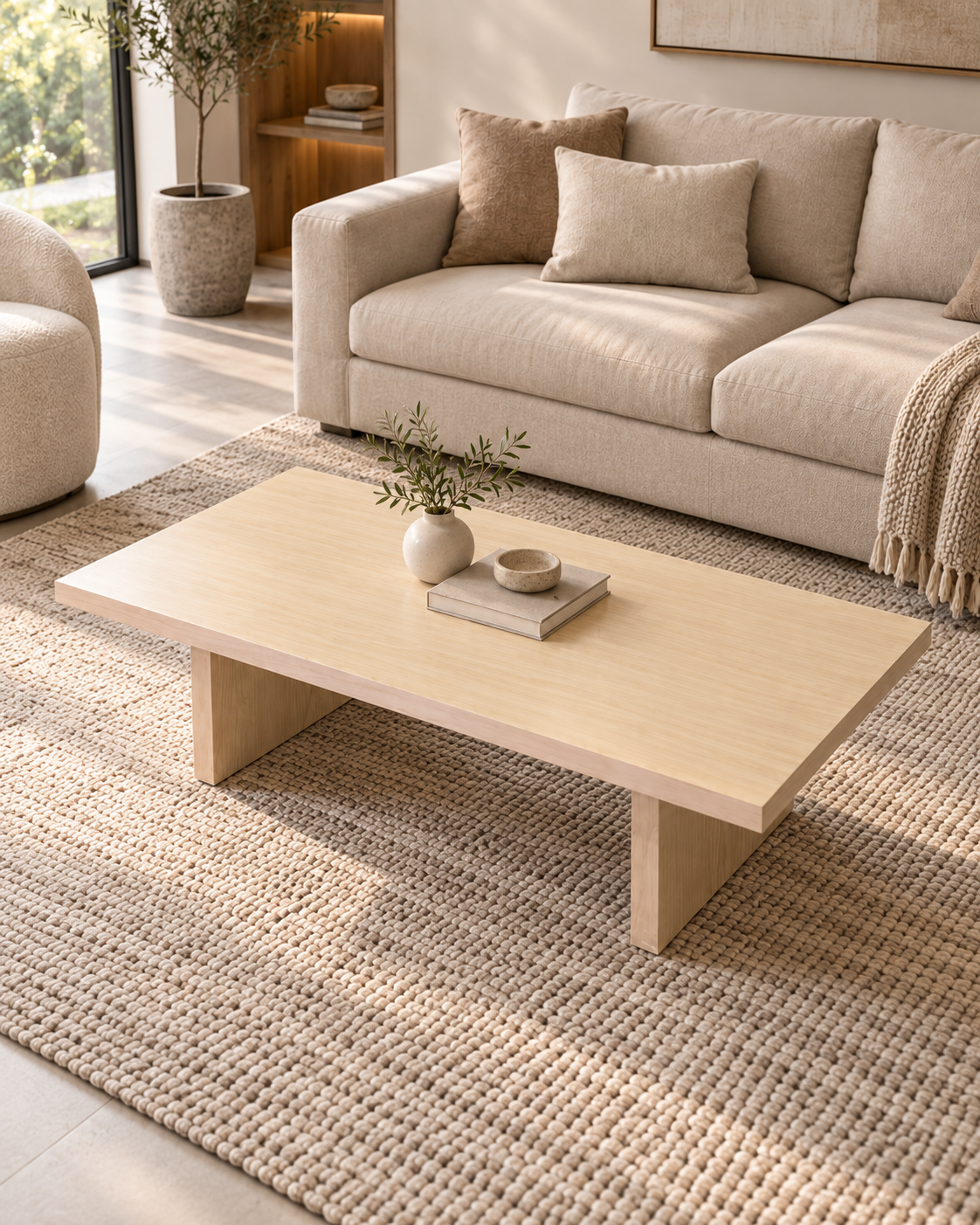 Natural Vibe Center Table