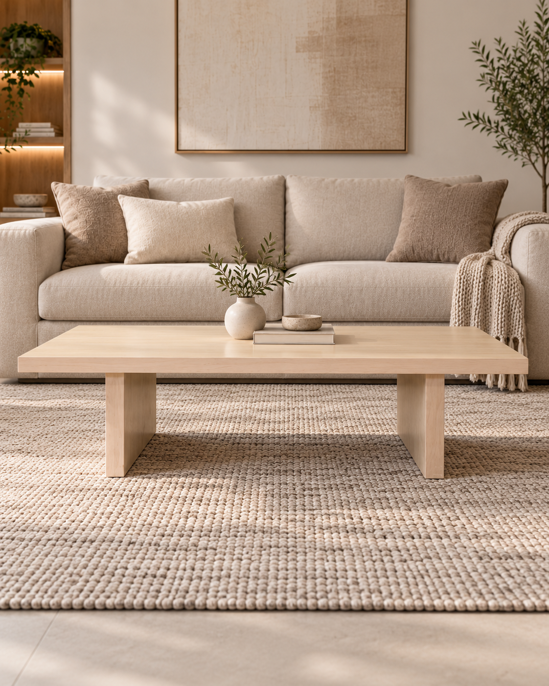 Natural Vibe Center Table